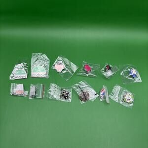 ASSORTED GOOGLE ANDROID PIN COLLECTION Pack - Set of 12 RARE